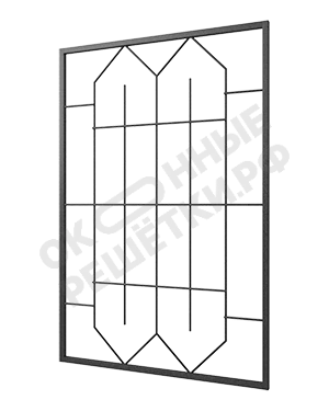 Фото решетки 1-11 на окно