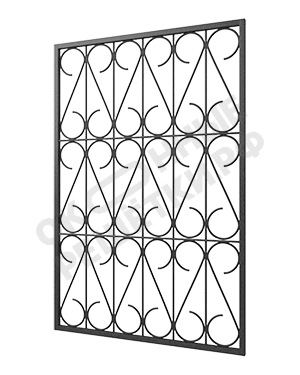 Фото решетки 3-128 на окно